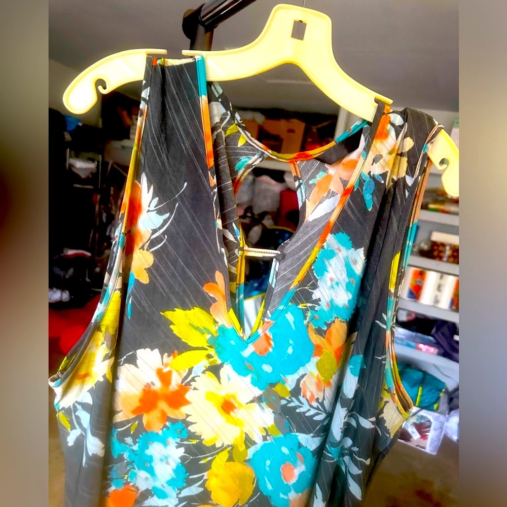 Rally Goddess Colorful Maxi Dress - Plus - Picture 3 of 13
